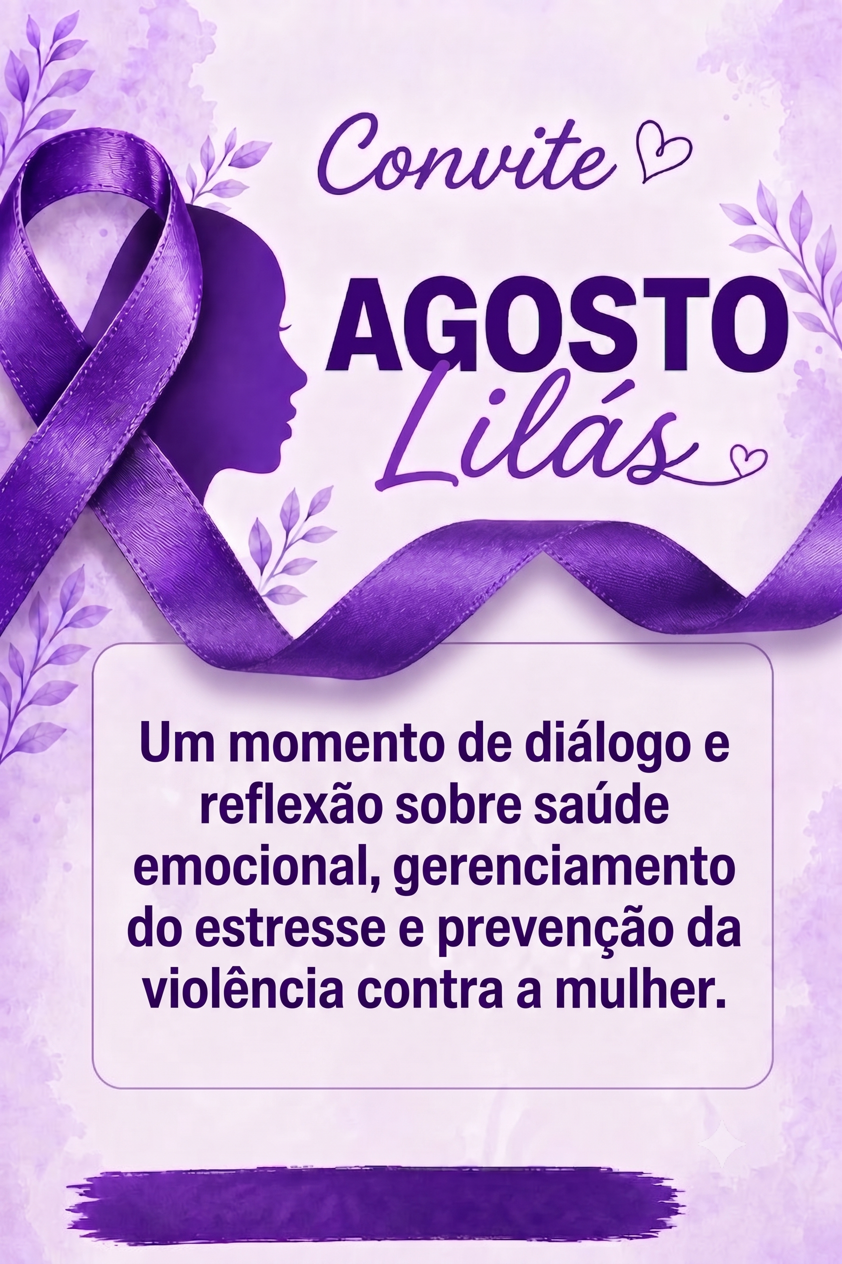 Agosto Lilás